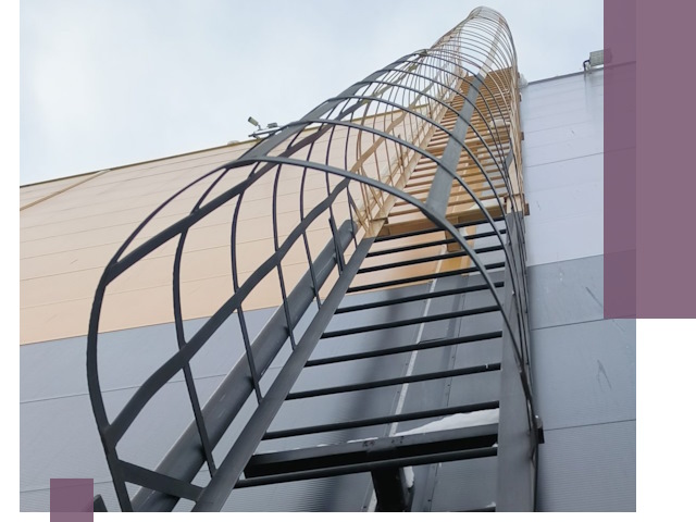 Изготовление и монтаж пожарных лестниц в Уфе профессионально