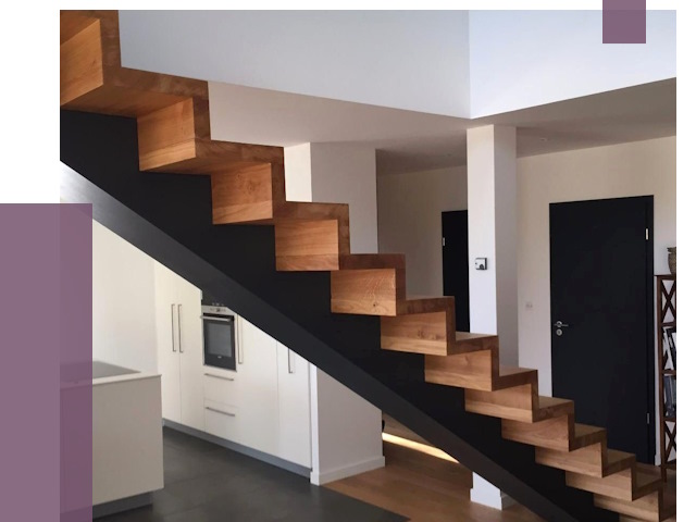 Изготовление деревянных лестниц в Уфе от 87338 руб. | ПРОЛЁТ-Уфа