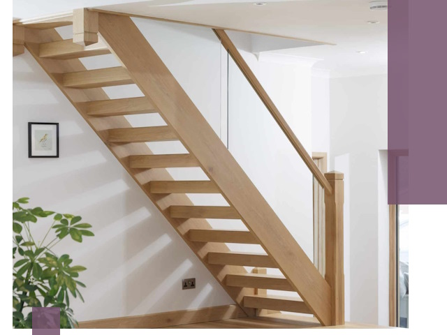 Изготовление деревянных лестниц под ключ в Уфе для дома