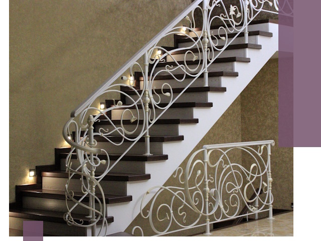 Кованые лестницы под ключ в Уфе — изготовление и монтаж