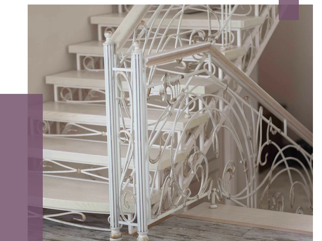 Изготовление кованых лестниц на заказ в Уфе от 87338 руб. | ПРОЛЁТ-Уфа