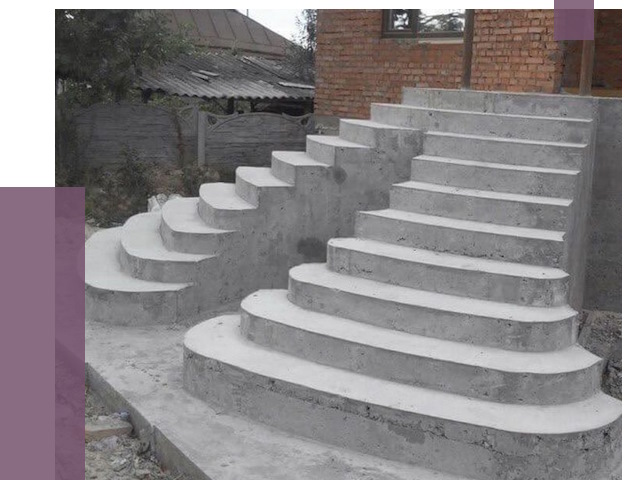 Монтаж бетонных лестниц в Уфе от 4316 руб. 