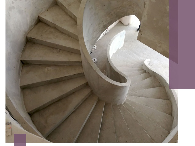 Монтаж бетонных лестниц под ключ в Уфе быстро и надежно