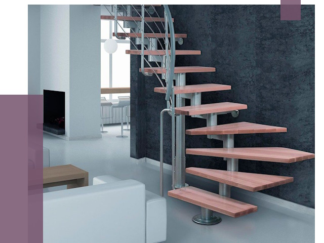 Модульные лестницы в Уфе от 16954 руб. — купить в ПРОЛЁТ-Уфа