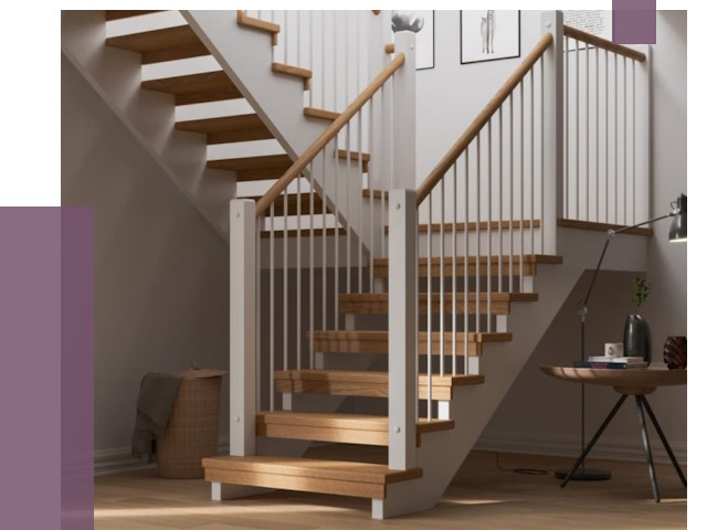 Маршевые лестницы в Уфе от 38274 руб. — монтаж | ПРОЛЁТ-Уфа