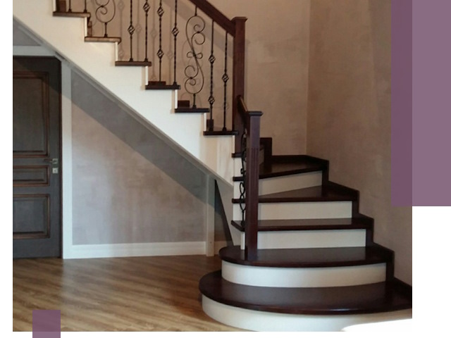 Изготовление Г-образных лестниц под ключ в Уфе