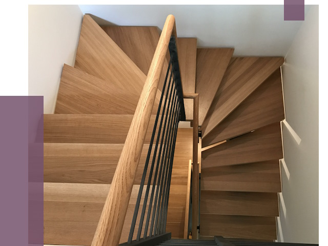 П-образные лестницы в Уфе под ключ от 48806 руб. | ПРОЛЁТ-Уфа