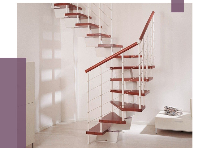 Изготовление лестниц на больцах в Уфе от 9761 руб. | ПРОЛЁТ-Уфа