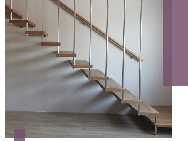 Демонтаж лестниц на больцах в Уфе быстро и аккуратно