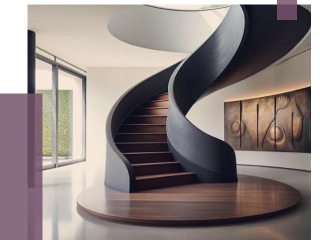 Элитные лестницы под заказ в Уфе от 190088 руб. — ПРОЛЁТ-Уфа