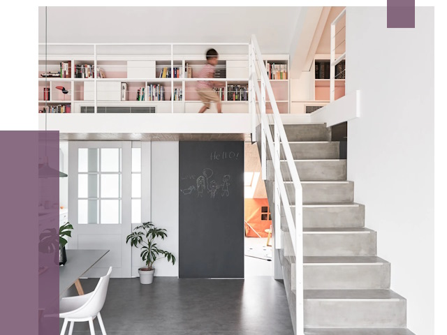 Лестницы для двухуровневой квартиры в Уфе от 177244 руб. | ПРОЛЁТ-Уфа