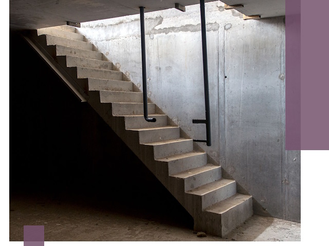 Изготовление и монтаж лестниц в подвале в Уфе