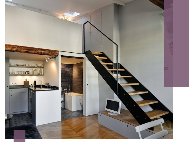 Лестницы на антресоль под ключ в Уфе — изготовление и монтаж