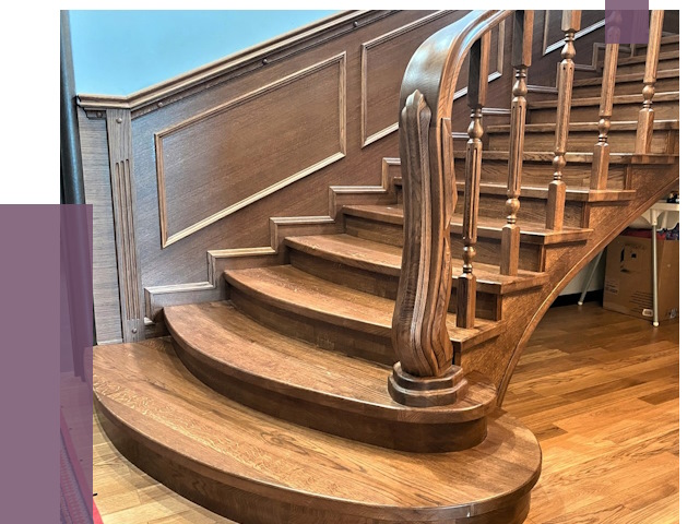 Дубовые лестницы под ключ в Уфе от 177244 руб. — ПРОЛЁТ-Уфа