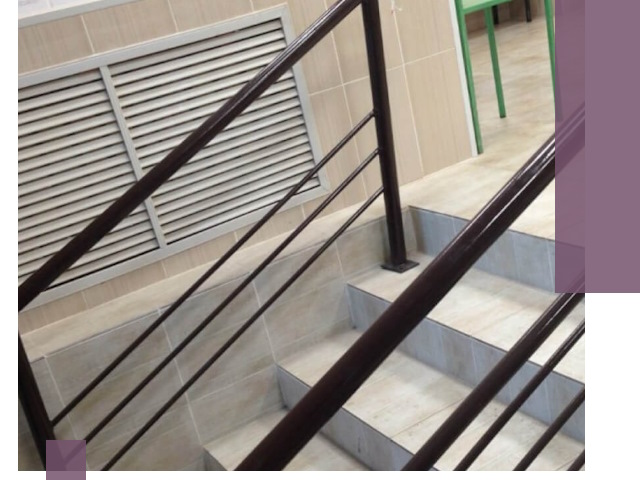 Изготовление перил из металла под ключ в Уфе