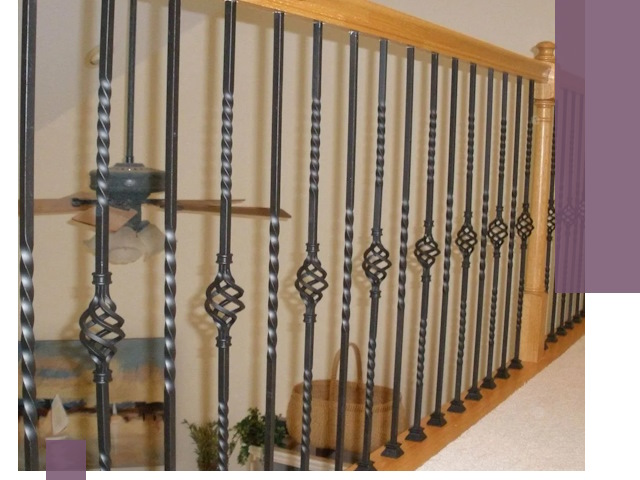 Изготовление и монтаж кованных перил в Уфе под ключ