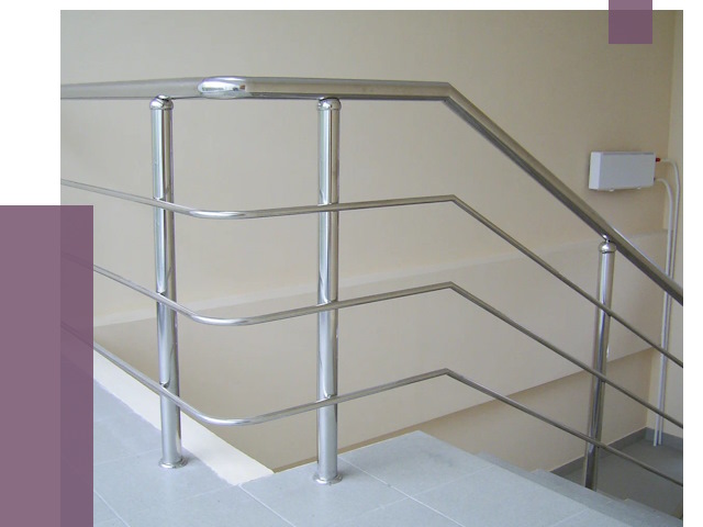 Алюминиевые перила в Уфе от 6371 руб. под ключ | ПРОЛЁТ-Уфа