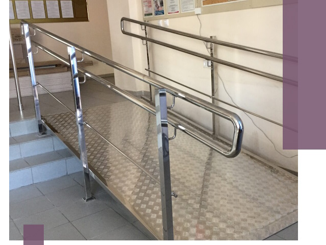 Перила для инвалидов в Уфе — надежные поручни и ограждения