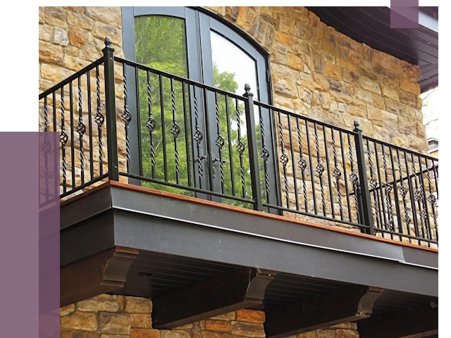 Балконные ограждения в Уфе от 8066 руб. — купить | ПРОЛЁТ-Уфа