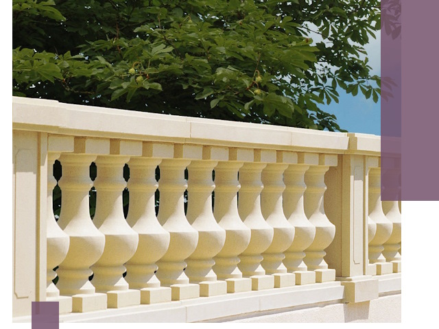 Установка балюстрады в Уфе: изготовление и монтаж под ключ