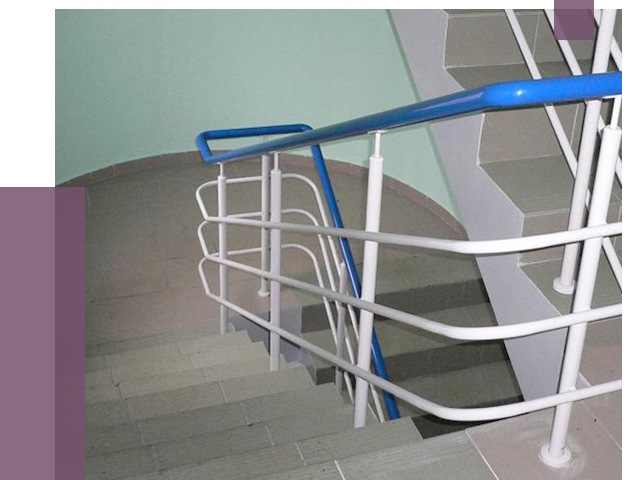 Перила в подъезде в Уфе — установка и замена от 7449 руб. | ПРОЛЁТ-Уфа