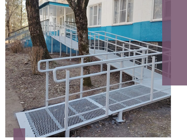 Пандусы под ключ в Уфе: изготовление, монтаж и демонтаж