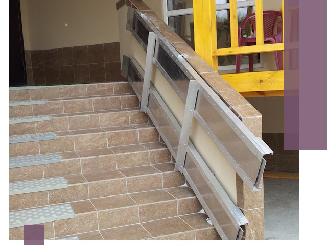 Откидные пандусы под ключ в Уфе — монтаж и демонтаж