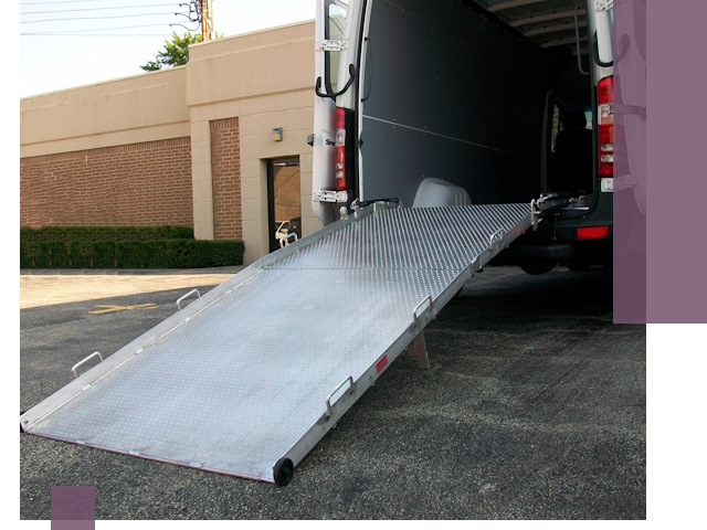 Мобильные пандусы в Уфе — производство, монтаж и аренда