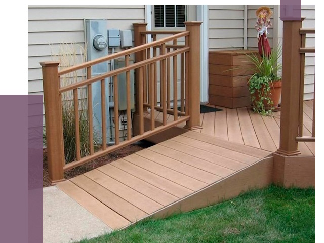 Пандус на крыльцо в Уфе под ключ от 7809 руб. 