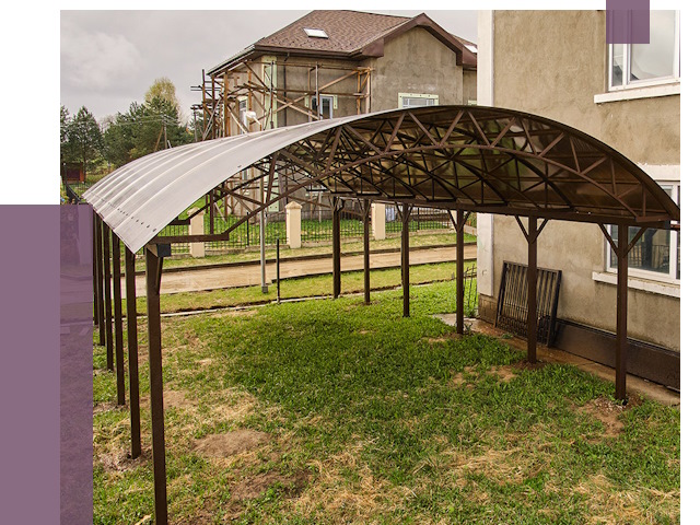 Демонтаж навесов в Уфе от 4624 руб. — разборка и вывоз | ПРОЛЁТ-Уфа