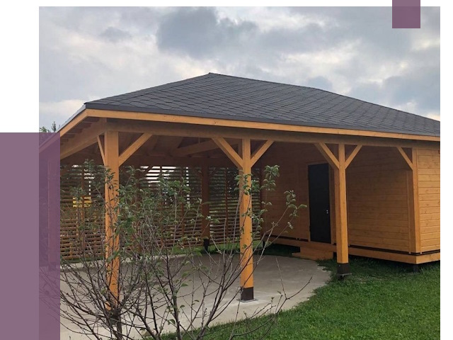 Навесы под ключ в Уфе от 48549 руб.  | ПРОЛЁТ-Уфа