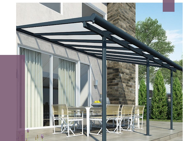 Навесы пристенные в Уфе от 9145 руб. — монтаж и установка | ПРОЛЁТ-Уфа