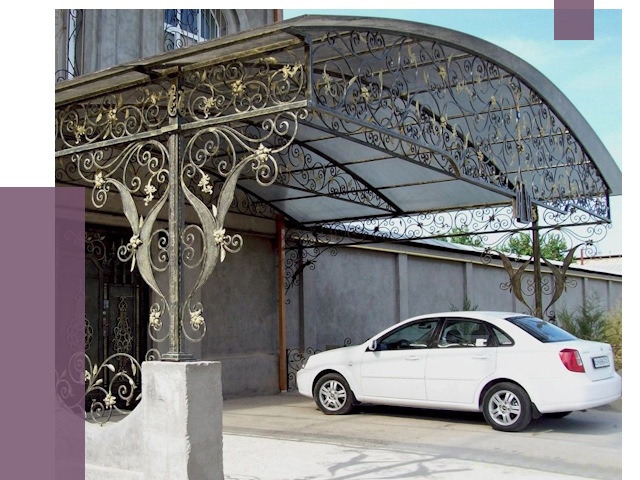 Кованые навесы в Уфе от 14642 руб. | ПРОЛЁТ-Уфа