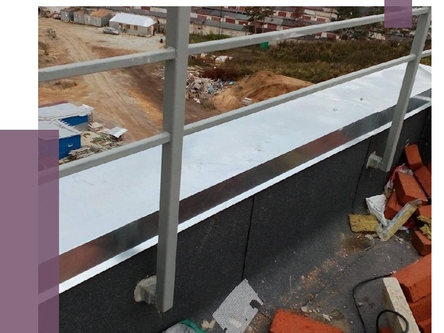 Монтаж парапетов в Уфе от 4316 руб.  | ПРОЛЁТ-Уфа