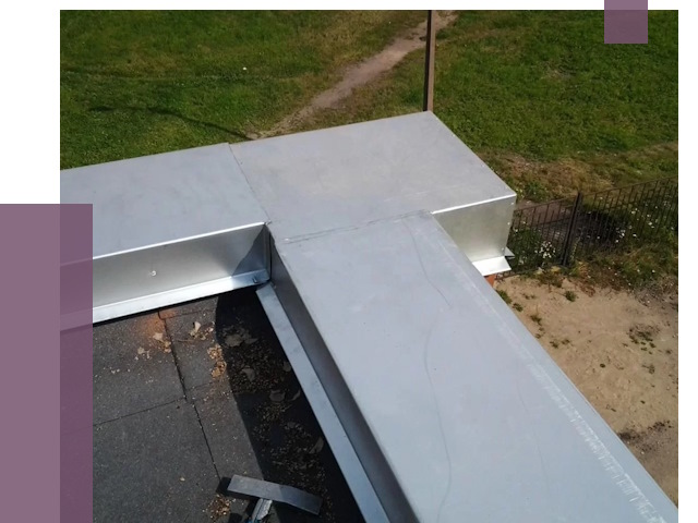 Оцинкованные парапеты в Уфе от 8066 руб.  | ПРОЛЁТ-Уфа