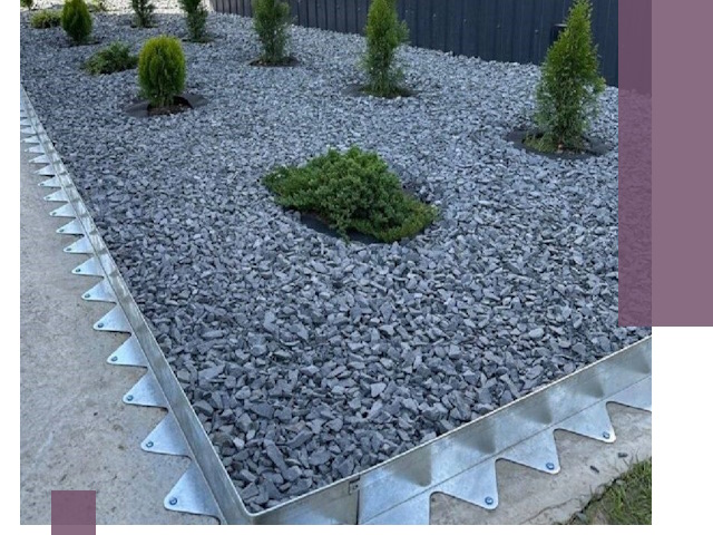 Оцинкованные металлические бордюры под заказ в Уфе