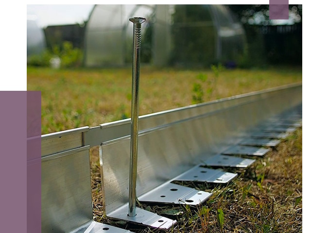 Металлические бордюры для газона в Уфе от 4316 руб. | ПРОЛЁТ-Уфа