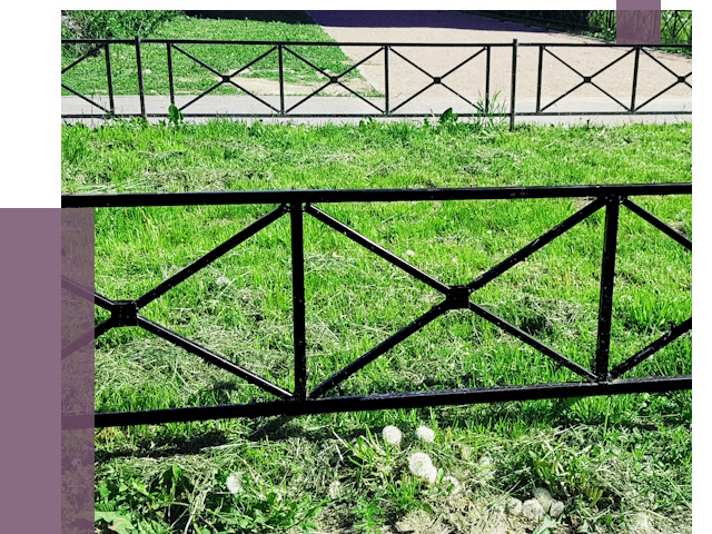 Металлические газонные ограждения в Уфе от 4316 руб.