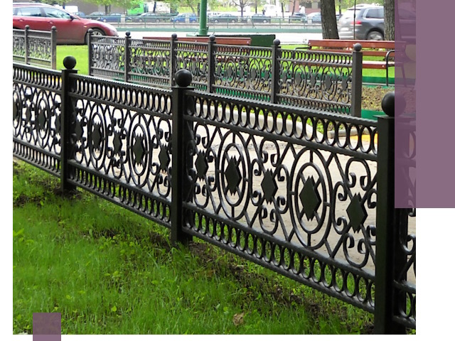 Секционные газонные ограждения под ключ в Уфе