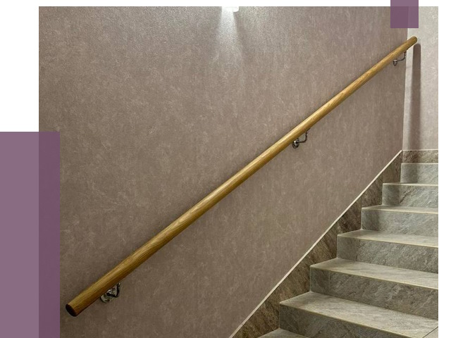 Пристенные поручни в Уфе под ключ от 3956 руб. 