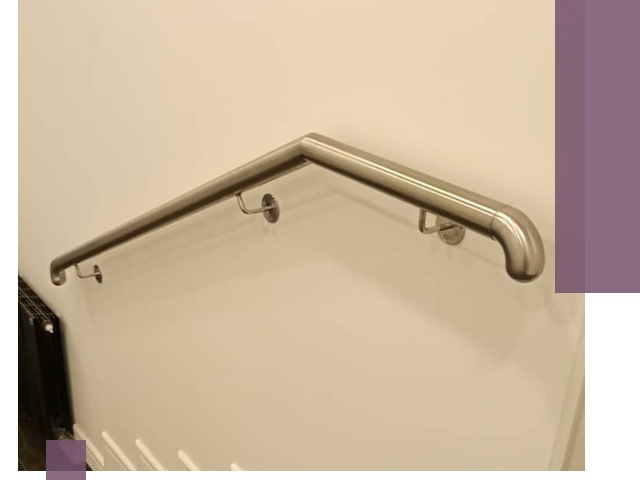 Изготовление пристенных поручней в Уфе под ключ за сроки