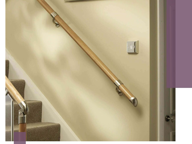 Монтаж пристенных поручней профессионально в Уфе