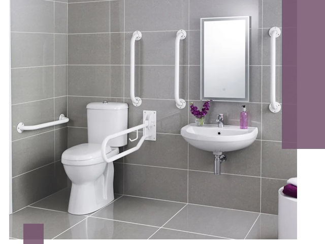 Поручни для санузлов в Уфе: установка, ремонт и монтаж