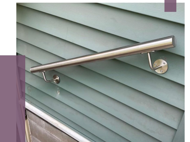 Поручни из нержавеющей стали в Уфе от 7706 руб.  | ПРОЛЁТ-Уфа