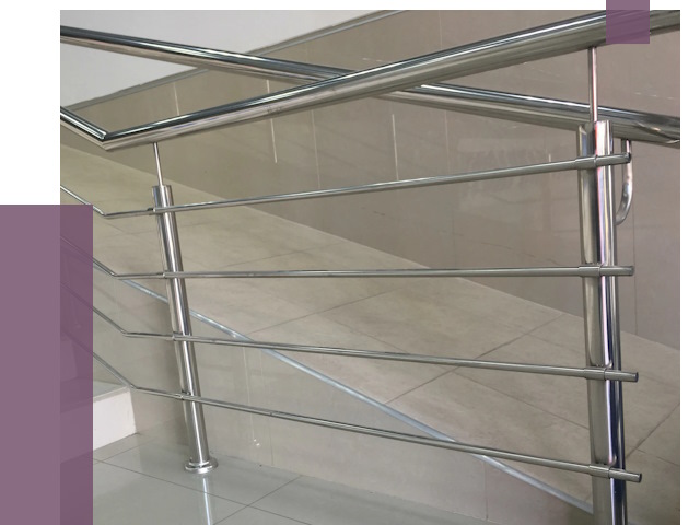 Изготовление поручней из нержавеющей стали в Уфе